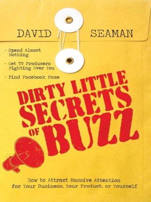 cover image of Dirty Little Secrets of Buzz